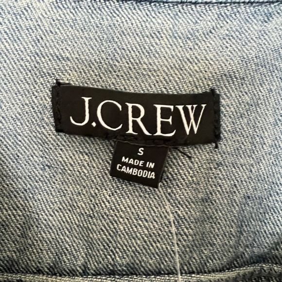 J. Crew Women's Denim Jacket - Size Small - NWT - Picture 8 of 10